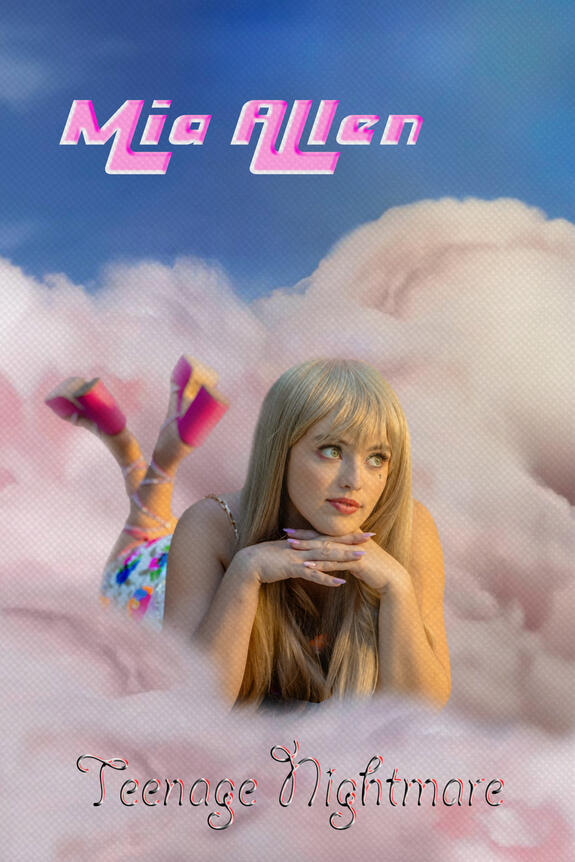 prop poster design for Everybody Wants To Be Mia